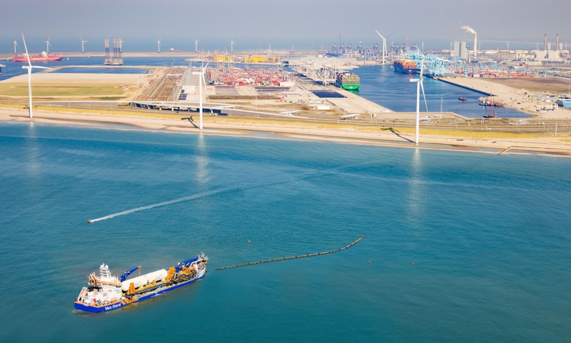 Onderhoud kust Tweede Maasvlakte